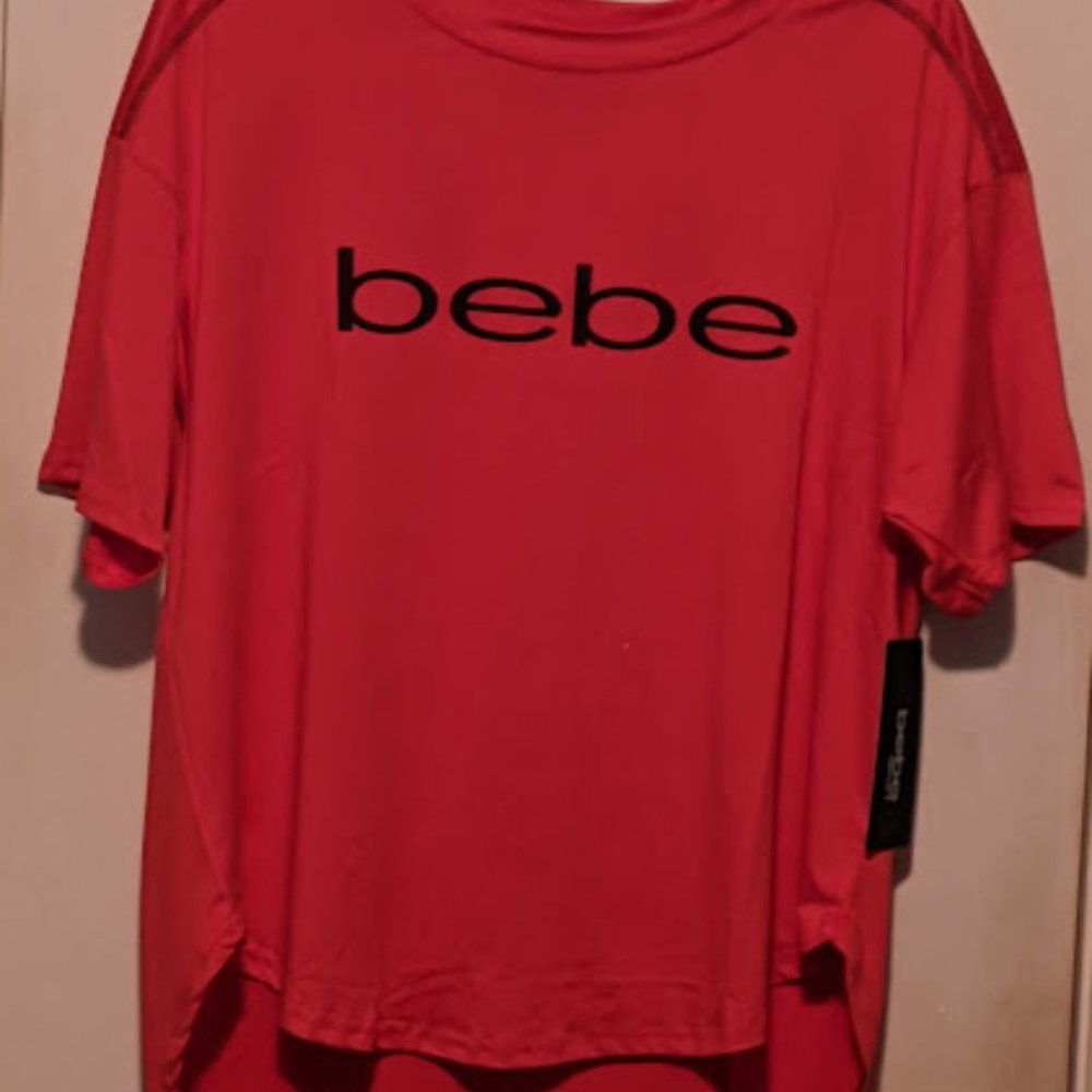 Bebe Sport Hibiscus Top size XL  New with tags!